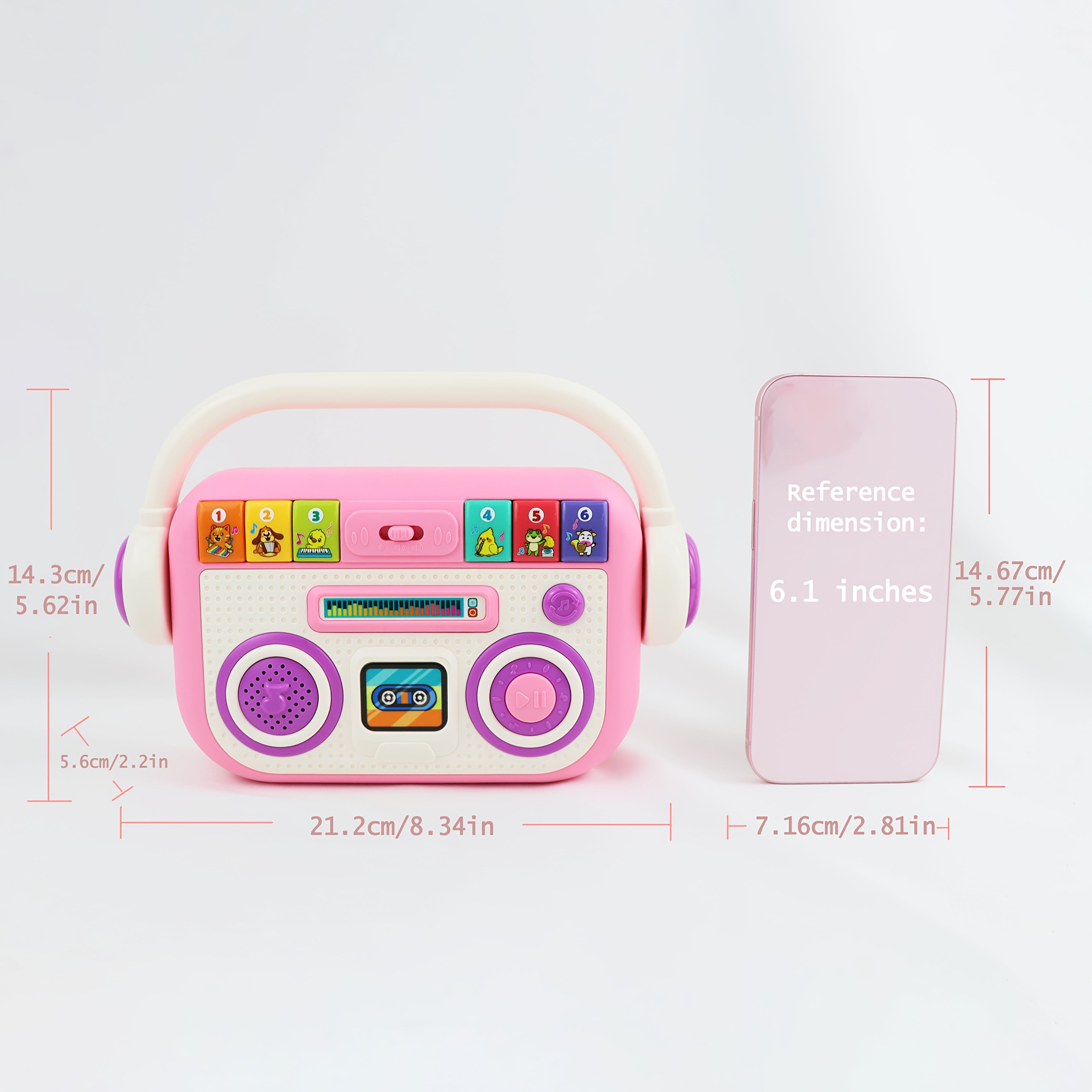 Baby Toys for 1 Year Old Boys Girls Early Learning Educational Baby Toys 12 to 18 Months with Animal Sounds Musical Baby Toy 12-18 Months Christmas Birthday Gifts Age 1-2 Infant