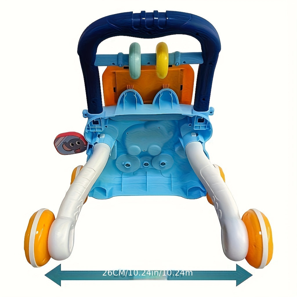 Baby Walker Push Cart, a Magical Tool for Infants to Learn to Stand And Walk, Designed to Prevent Tipping Over, a Toy for Children And Infants