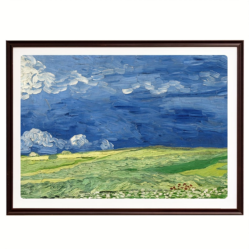 500pcs Van Gogh Jigsaw Puzzle for - Mini Artist-Designed Puzzle with Iconic Brushstroke Art, Portable Pieces Suitable for, Office & Travel - Challenging Brain Activity, Christmas Gift Idea (500pcs)