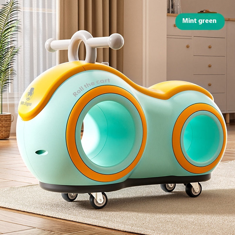 220LBS Anti-Tip Toddler Walker Balance Bike | Four-Wheel Design Featuring Music And Lights | Perfect for Indoor And Outdoor Use for Ages 12-24 Months | Designed for Girls | Great Gift for Valentine'S Day, Easter, Family Events, And Birthdays