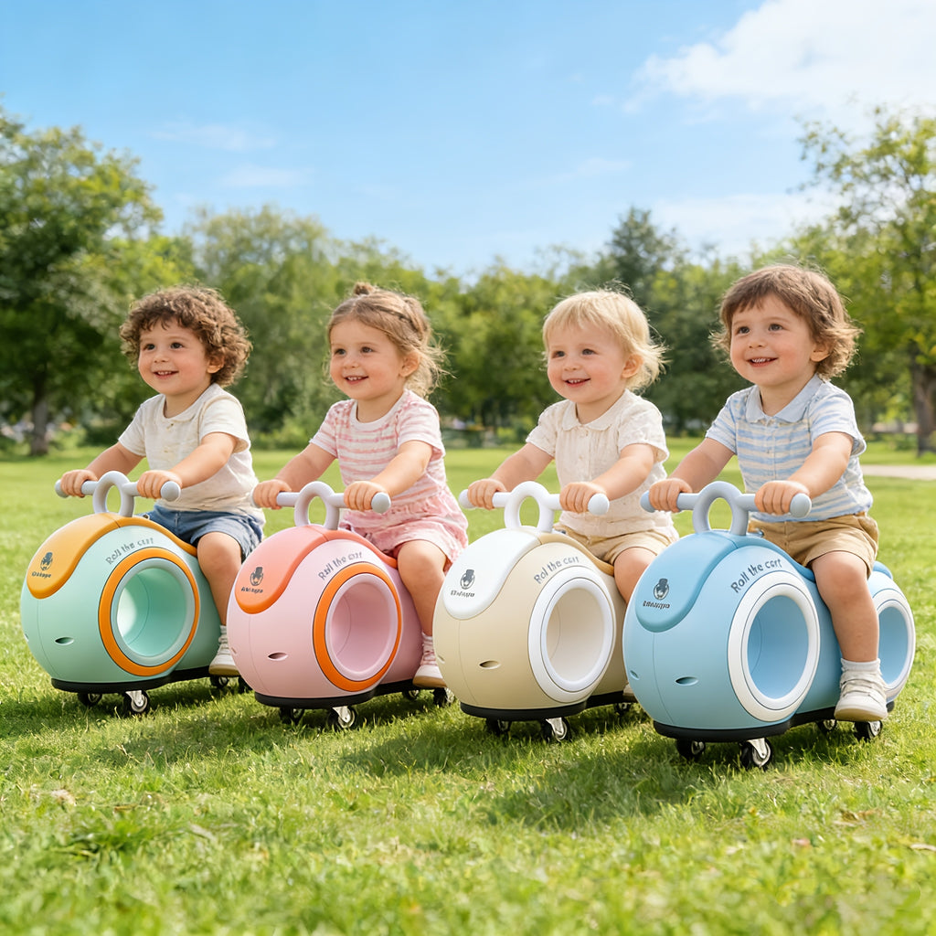 220LBS Anti-Tip Toddler Walker Balance Bike | Four-Wheel Design Featuring Music And Lights | Perfect for Indoor And Outdoor Use for Ages 12-24 Months | Designed for Girls | Great Gift for Valentine'S Day, Easter, Family Events, And Birthdays