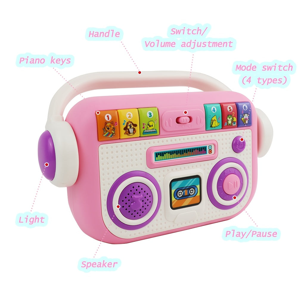 Baby Toys for 1 Year Old Boys Girls Early Learning Educational Baby Toys 12 to 18 Months with Animal Sounds Musical Baby Toy 12-18 Months Christmas Birthday Gifts Age 1-2 Infant